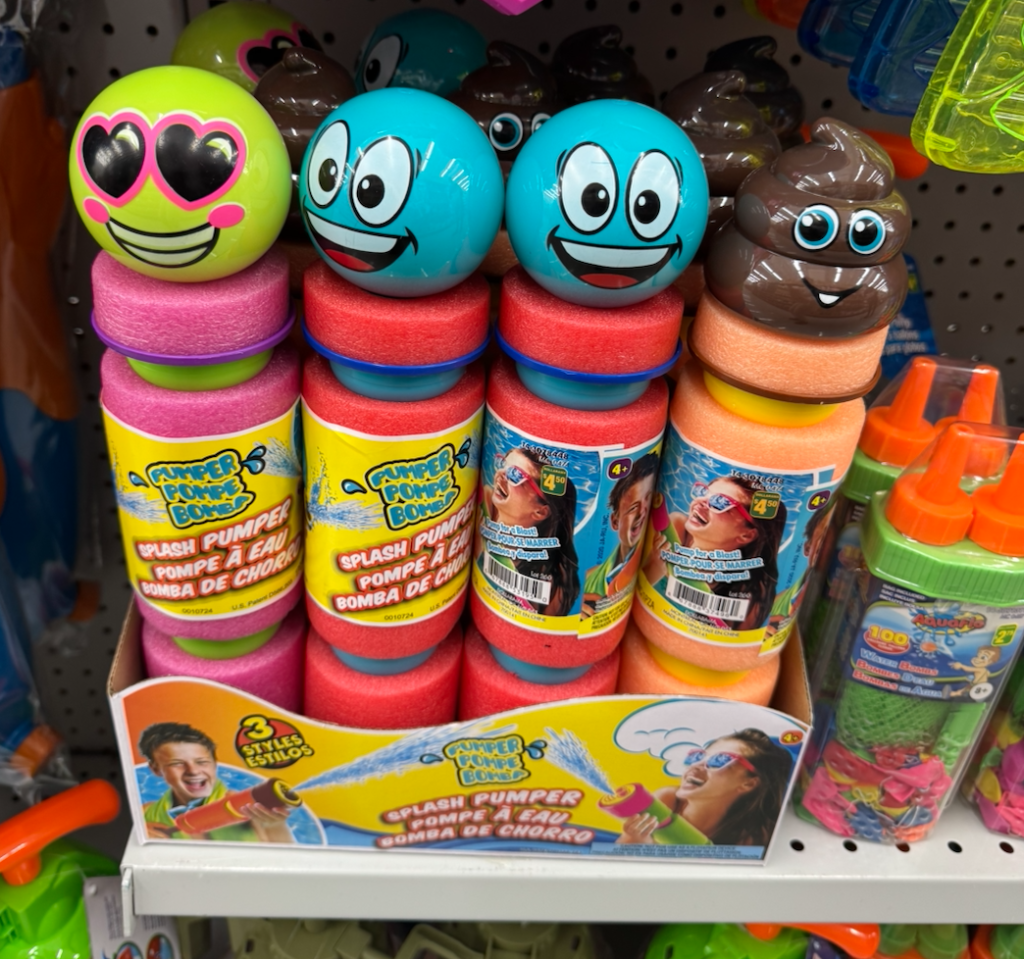 emoji water toy